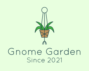 Hanging Garden Plant  logo design