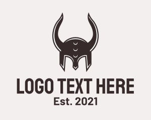 Medieval Viking Helmet logo