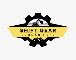 Mountain Gear Excavator logo design