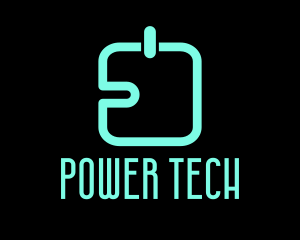 Tech Power Bank  logo design