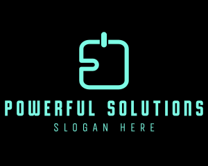 Tech Power Bank  logo design