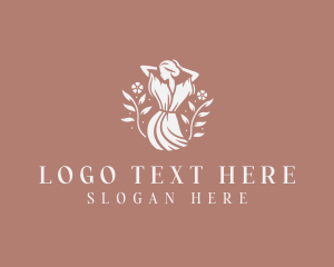 Feminine Lingerie Woman  Logo