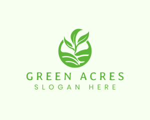 Agriculture Harvest Plant logo design