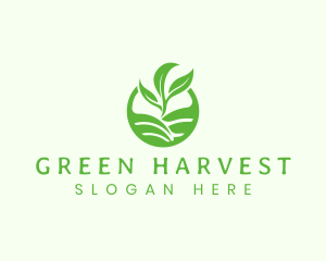 Agriculture Harvest Plant logo