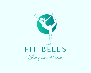 Yoga Green Physical Fitness logo design