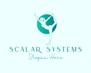 Yoga Green Physical Fitness logo