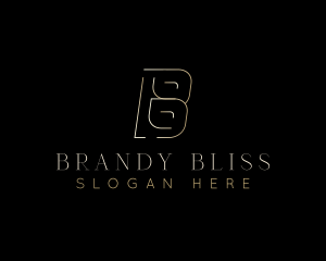 Elegant Premium Luxe Letter B logo design