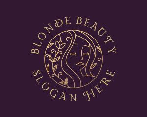 Gold Beauty Cosmetics logo design