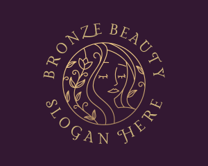 Gold Beauty Cosmetics logo design