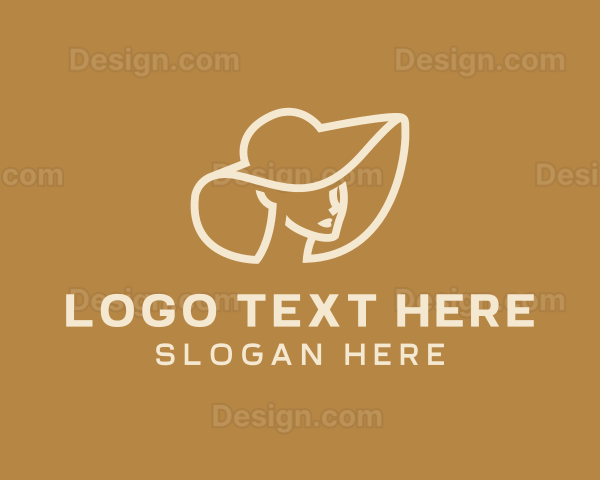 Chic Women's Hat Boutique Logo
