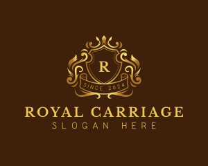 Shield Royal Crown logo design