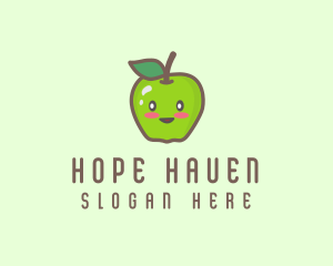 Happy Apple Fruit  logo