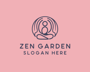 Zen Yoga Fitness logo design