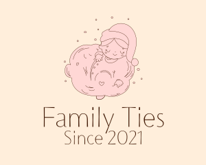 Baby Girl Sleepwear  logo design