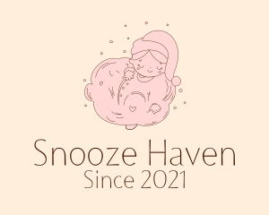 Baby Girl Sleepwear  logo design