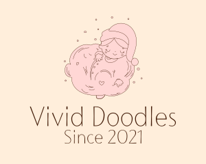 Baby Girl Sleepwear  logo design