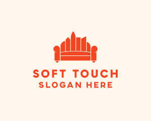 City Sofa Couch Furniture logo design