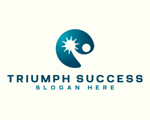 Human Leadership Success logo design