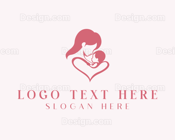 Mother Baby Parenting Logo