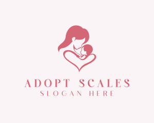 Mother Baby Parenting logo design