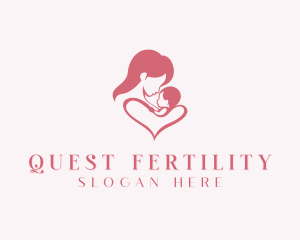 Mother Baby Parenting logo design