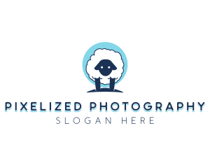 Fluffy Sheep Wool logo design