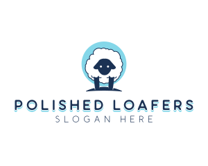 Fluffy Sheep Wool logo design