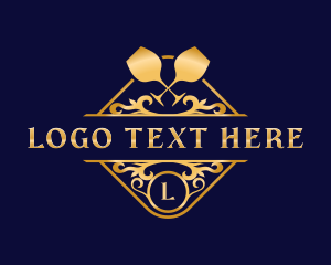 Luxury Wine Liquor Logo