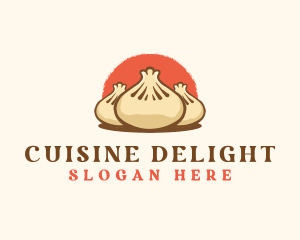 Gyoza Cooking Cuisine logo design