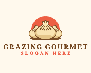 Gyoza Cooking Cuisine logo design