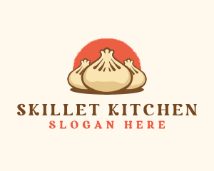 Gyoza Cooking Cuisine logo design