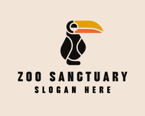 Toucan Bird Aviary logo design