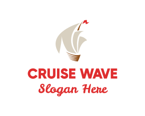 Travel Ship Sailing logo