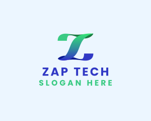 Software Tech Letter Z logo design