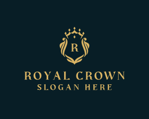 Royal Crown Shield logo design