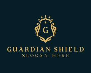 Royal Crown Shield logo design