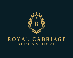 Royal Crown Shield logo design