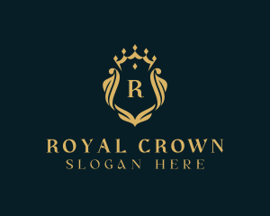 Royal Crown Shield logo design