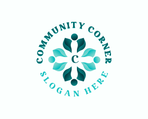 People Foundation Community logo design
