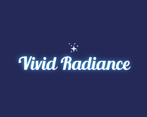 Glowing Star Sparkle logo