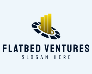 Business Investment Trade logo design