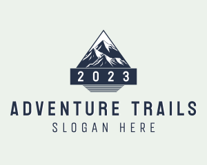Trekking Mountain Peak logo