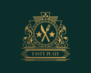 Luxury Restaurant Dining logo design