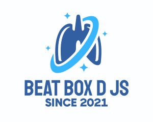 Blue Shining Respiratory Lungs logo