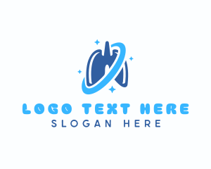 Lung Breath Oxygen logo