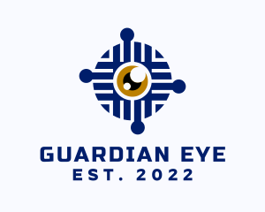 Tech Eye Surveillance logo design