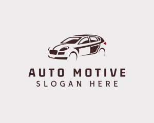 Sedan Car Vehicle logo design