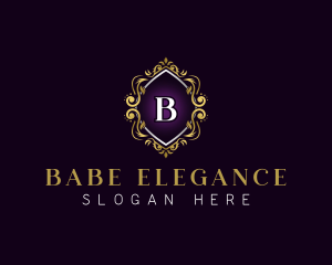 Elegant Luxury Floral logo design