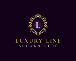 Elegant Luxury Floral logo design