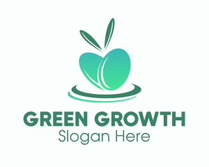 Modern Green Gradient Olives logo design